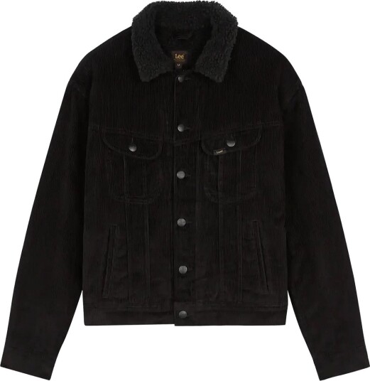 Lee Jeans Relaxed Sherpa Jacket BLACK S