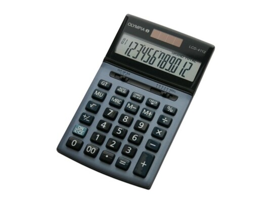 Olympia Lcd 4112, Desktop, Grunnleggende, 12 Sifre, 1 Linjer Olympia Lcd 4112, Desktop, Grunnleggende, 12 Sifre, 1 Linjer