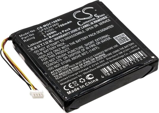Cameron Sino Batteri For GPS Magellan Cyclo100