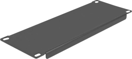 Delock Dekkepanel For Rackavskjerming Svart 2U 10" 66661