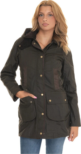 Barbour Dame Frakker Grønn S,