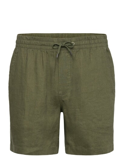 Polo Ralph Lauren 6 Inch Polo Prepster Linen Short   Green   M