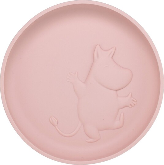 Mummi Silikontallerken med Sugekopp Rosehip Pink Rätt Start