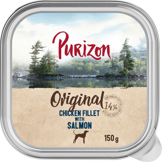 Purizon Våtfôr Med Laks Kyllingfilet 6 X 150 G Purizon Våtfôr Med Laks Kyllingfilet 6 X 150 G