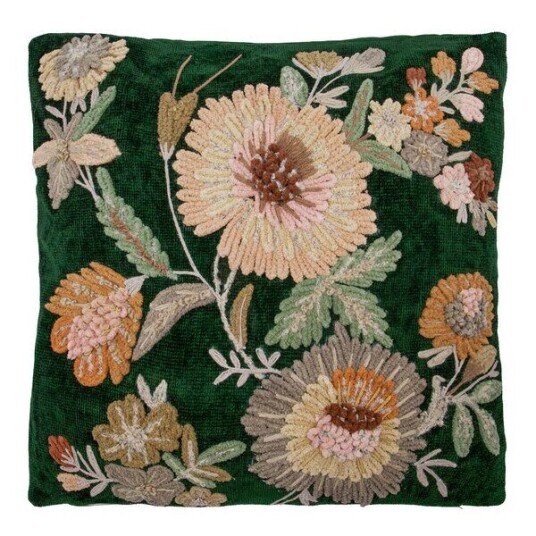 House Doctor Bota putetrekk 50x50 cm grønn/rose House Doctor Bota putetrekk 50x50 cm grønn/rose