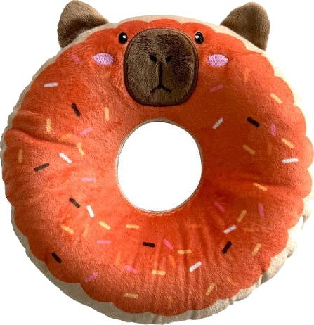 Bark-A-Boo Pumpkin Spice Capybara Pipende Donut