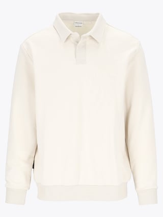 Twentyfour Mode Polo Sweater Hvit 2XL