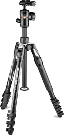 Manfrotto Befree 2N1 Travel Tripod Kit Black/Silver MKBFRLA4B-BHM