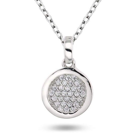 Pan Jewelry, Smykke i 925 sølv med zirkonia