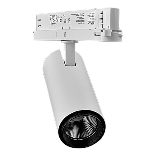 Designlight Tracky P 820MW Dali Spotlight 20 W 3000 K Hvit Belysning