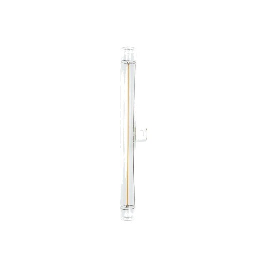 Spl S14d 2,8W LED linjelampe dimbar   150lm 2200K T30 klart glass   Dimbar : Dimbar Kulør : Ekstra varm