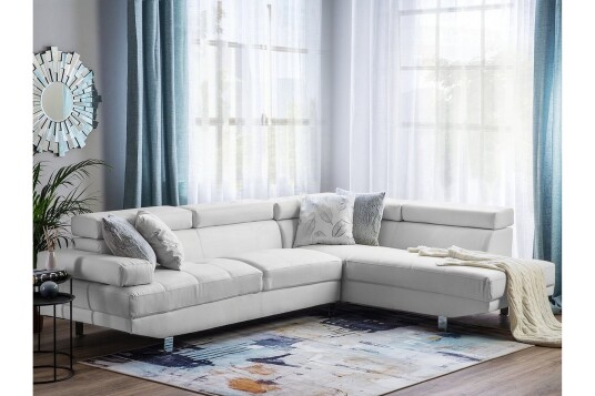Norrea Hjørnesofa 261 cm Hvit