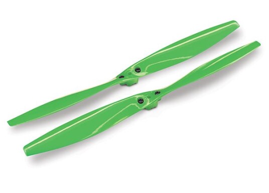 Traxxas 7931 Rotor Blade Set Green 2w/Screws Aton