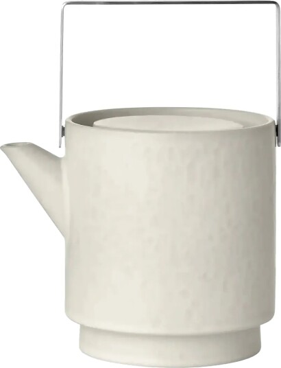 Blomus Teapot   20,5 X 16,5 X 12,5 Cm   Makoto   Moonbeam   White   20.5X 16.5X 12.5CM