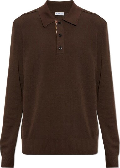 Burberry Herre Strikkevarer Brun L,