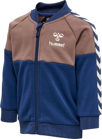 Hummel Cardigan hmlOlek Sargasso Sea m. Brun Hummel 74 Cardigan Blå