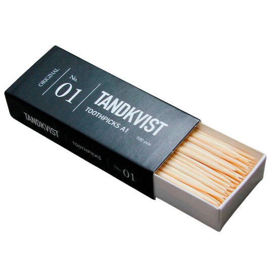 Tannpirker av tre Bambustannpirker 100 stk