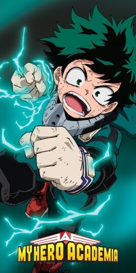 My Hero Academia Badehåndklæde 70X140 Cm My Hero Academia Badehåndklæde 70X140 Cm