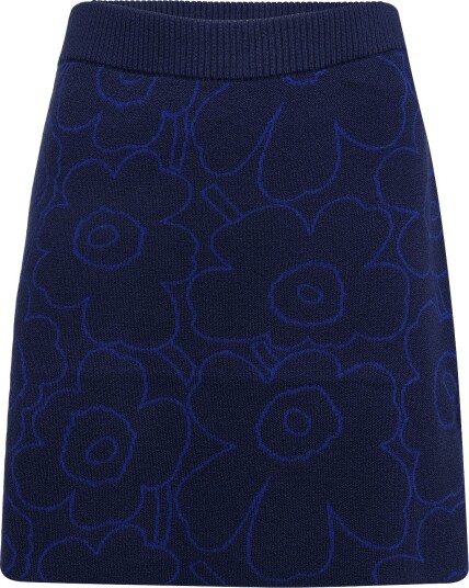 Marimekko Vapaus Piirto Unikko DARK NAVY BRIGHT BLUE XXS