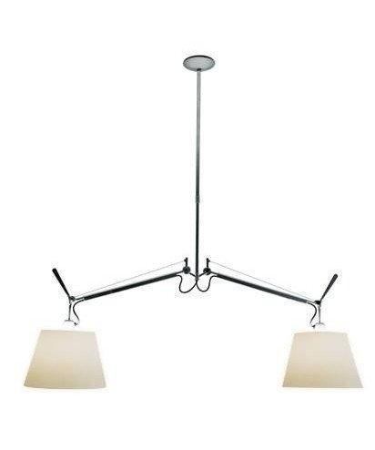Artemide Tolomeo Basculante Taklampe Pergament Ø320