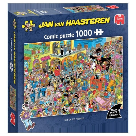 Jan Van Haasteren Dia De Los Muertos 1000