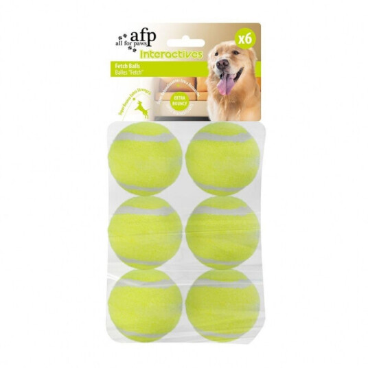 All For Paws Hyper Fetch Ekstraballer 5 cm 6-P