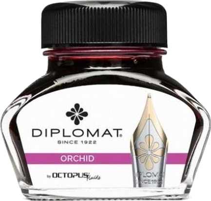 Diplomat Diplo Octopus blekk rosa 30 ml Diplomat Diplo Octopus blekk rosa 30 ml