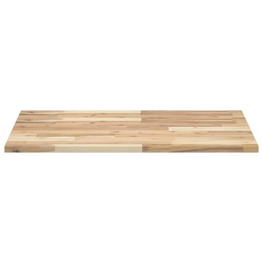 Bordplate ubehandlet 100x60x2 cm heltre akasie