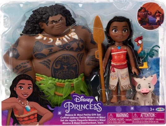Northix Disney Moana Dukke med Maui Figur 12 Tommer
