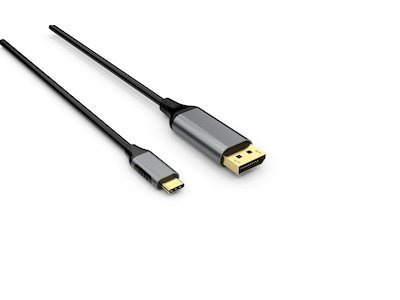 Elivi USB C til DisplayPort kabel 2m (sort)