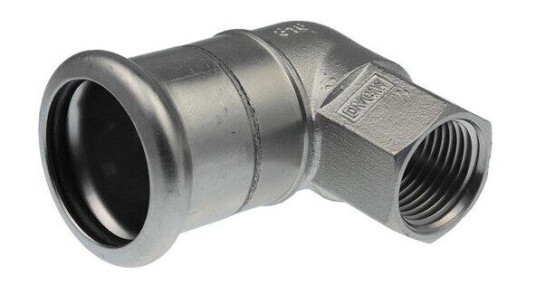 Vsh Fabrieken Xpr stainless angl ad 90 deg. ff 18xrp1/2 Vsh Fabrieken Xpr stainless angl ad 90 deg. ff 18xrp1/2