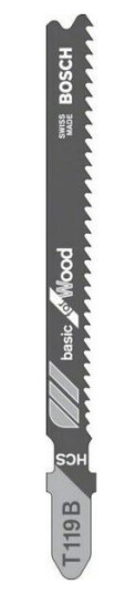 Bosch Basic for Wood Stikksagblad 3-pakning 100mm