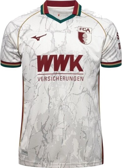 Fc Augsburg Hjemmedrakt 2026/27 Barn Mizuno størrelse 128 cm Fc Augsburg Hjemmedrakt 2026/27 Barn Mizuno størrelse 128 cm
