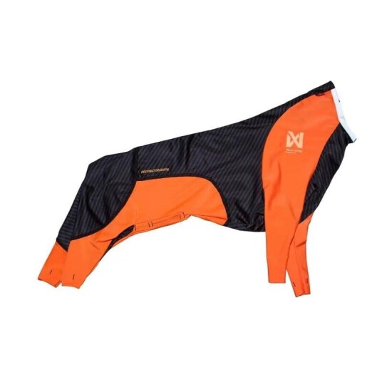 Non-Stop Dogwear Protector Snow Tispe XXS Fleece Svart/Orange Non-Stop Dogwear Protector Snow Tispe XXS Fleece Svart/Orange