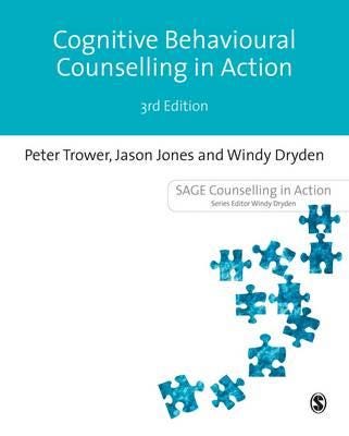 Cognitive Behavioural Counselling In Action Av Peter Trower, Jason Jones, Windy Dryden