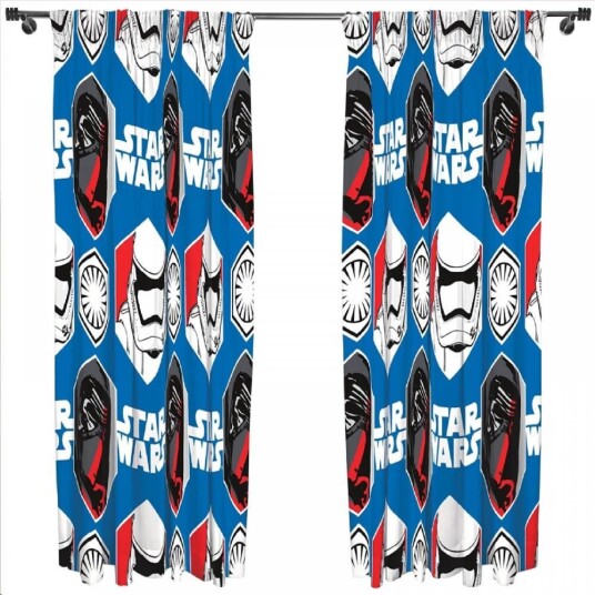 Star Wars Karakter Ferdige Gardiner Kylo Ren 168cm X 183cm
