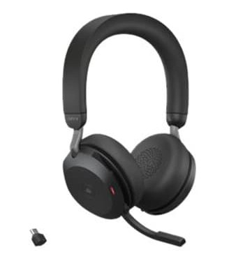 Jabra Evolve2 75 Link380c Ms + Bordstativ Hodesett Usb-c Microsoft Teams Stereo Svart Jabra Evolve2 75 Link380c Ms + Bordstativ Hodesett Usb-c Microsoft Teams Stereo Svart