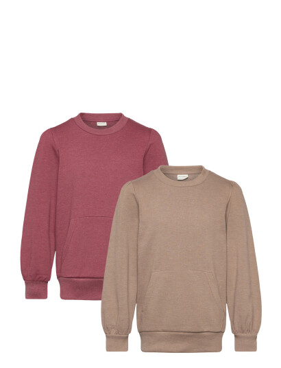Minymo Sweat Shirt Girl (2-Pack) Brown 80