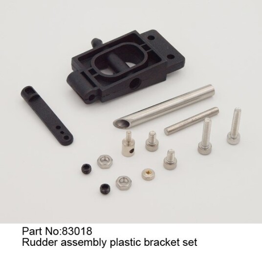 Joysway 83018 Rudder assembly plastic bracket set Joysway 83018 Rudder assembly plastic bracket set