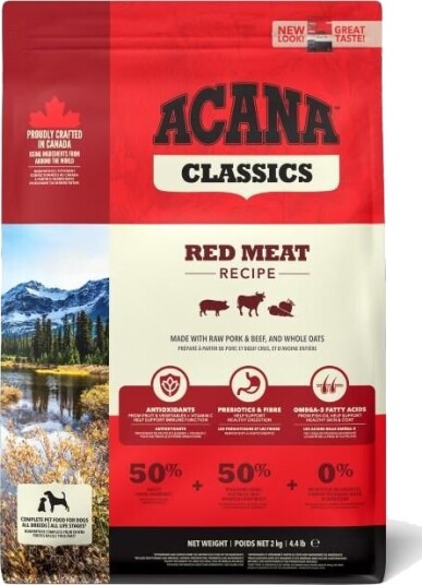 Acana Classic Red 2 kg Tørrfôr til Hunder med Lam og Gris Acana Classic Red 2 kg Tørrfôr til Hunder med Lam og Gris