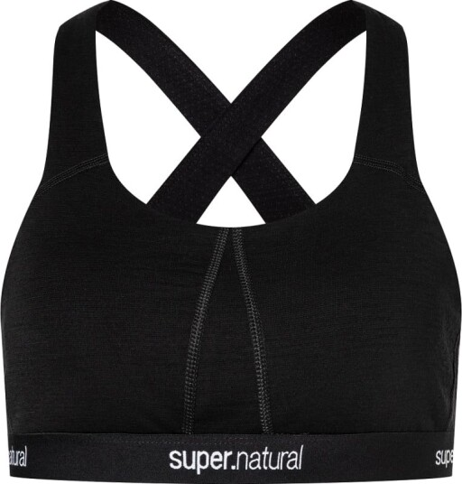 super.natural Women's Feel Good Bra S, Jet Black