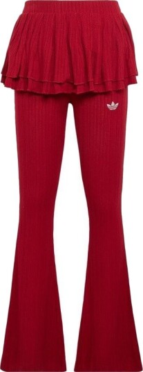 Adidas Originals Slim Ruffle Knitted Leggings størrelse 140 cm