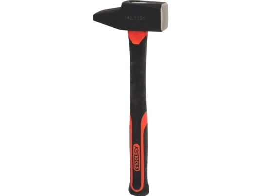 Ks Tools 142.1151, Riveting Hammer, Stål, Fiberglass, Sort, Rød, 40,5 Cm, 2,14 Kg Ks Tools 142.1151, Riveting Hammer, Stål, Fiberglass, Sort, Rød, 40,5 Cm, 2,14 Kg