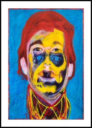 Self Portrait Study No. 5 Plakat / 50x70cm