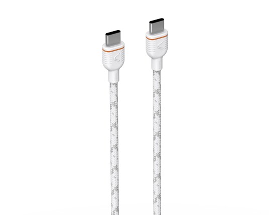UNISYNK USB-C to USB-C Cable 240W White 2m