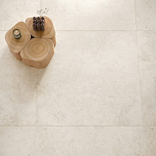 Lhådös Fliser Fox White Cross Cut 60x60 cm