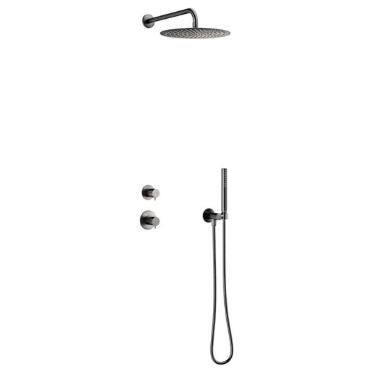 Komplett Takdusjsett Damixa Iris DS1 for Innbygging