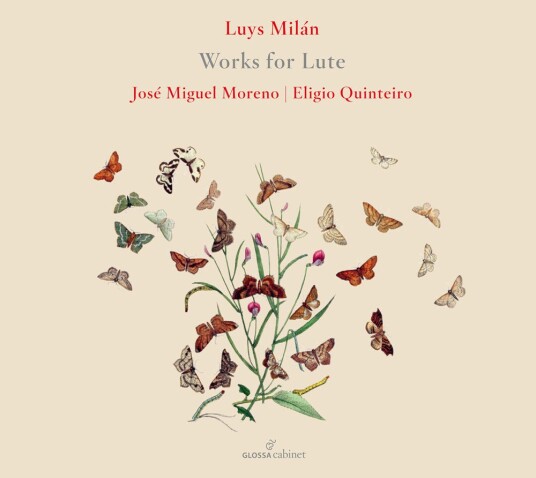 José Miguel Moreno Lluys Milan  Works For Lute  CD