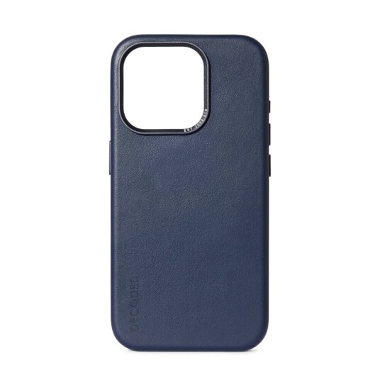 Decoded Iphone 15 Pro Max Deksel Leather Backcover True Navy