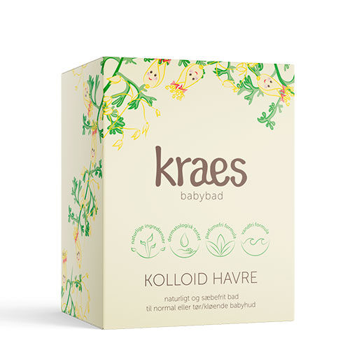 KRAES Babybad KRAES Kolloid Havre Babybad 200 g KRAES Babybad KRAES Kolloid Havre Babybad 200 g
